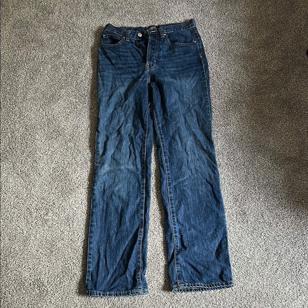 Classic Blue Straightleg Denim Jeans